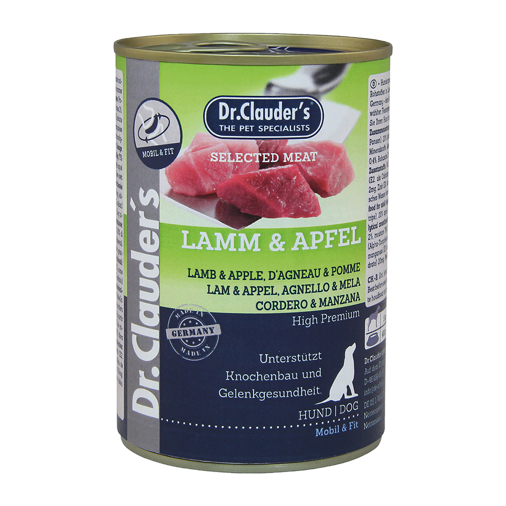 Dr. Clauder - Selected Meat Lamm & Apfel - 1