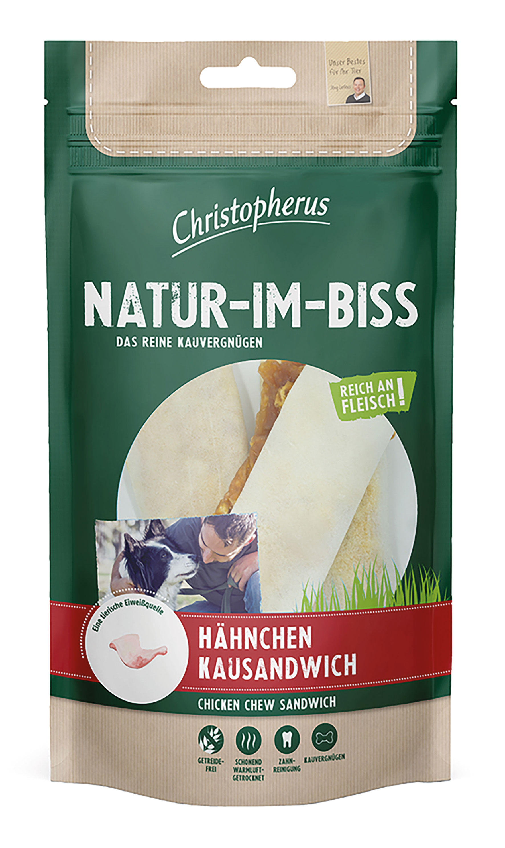 Hähnchen-Kausandwich