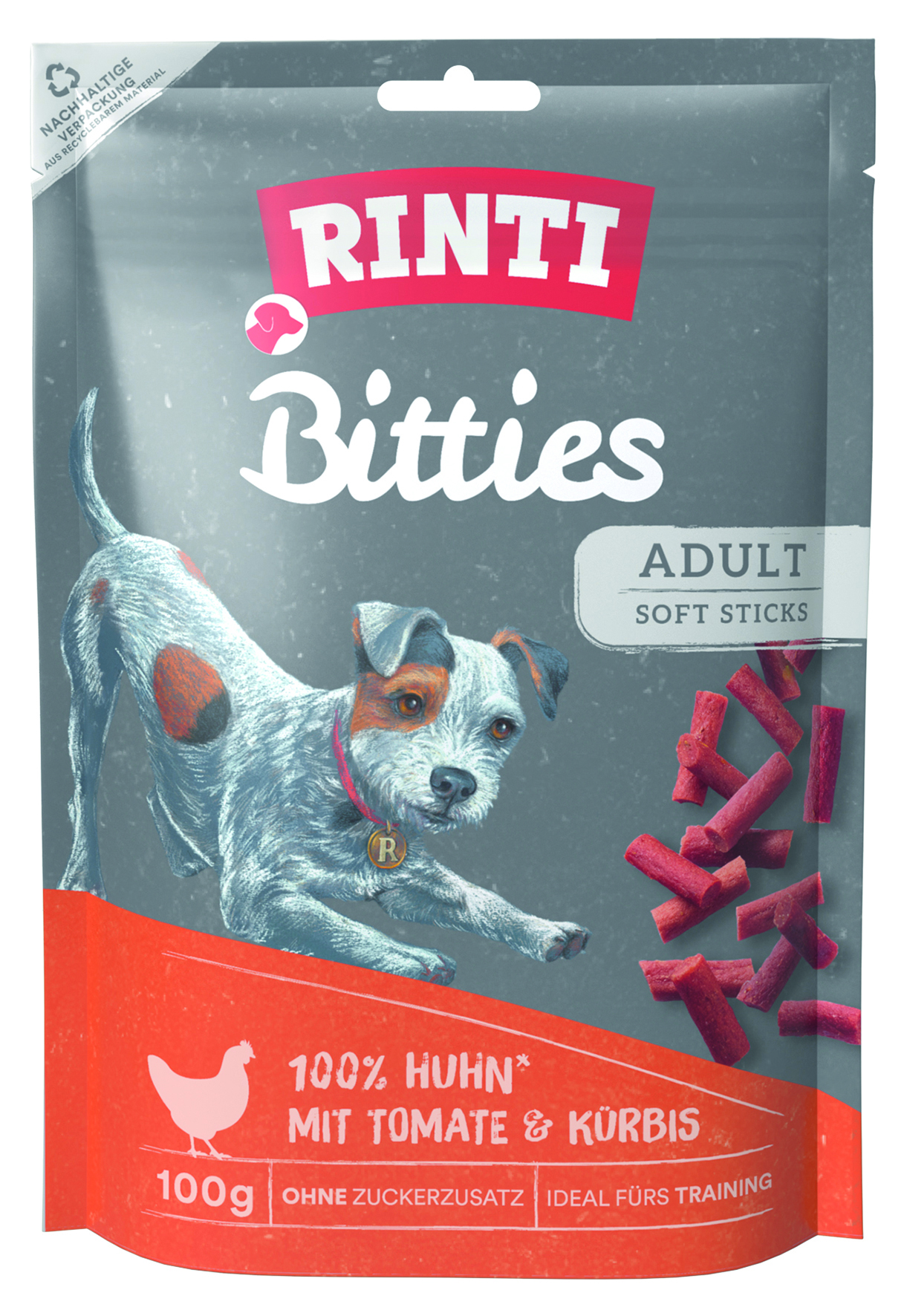 Extra Bitties Huhn mit Tomate und Kürbis