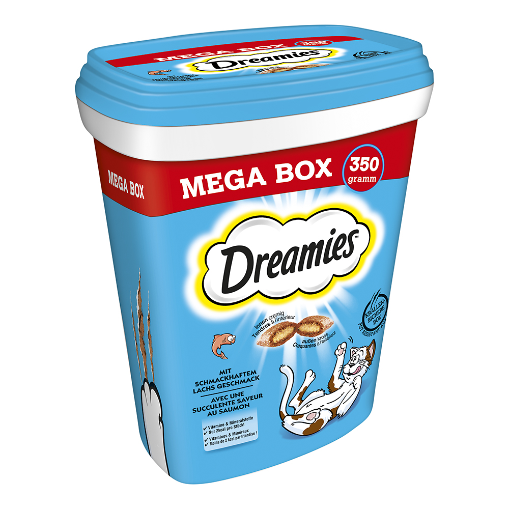 Dreamies Box mit Lachs