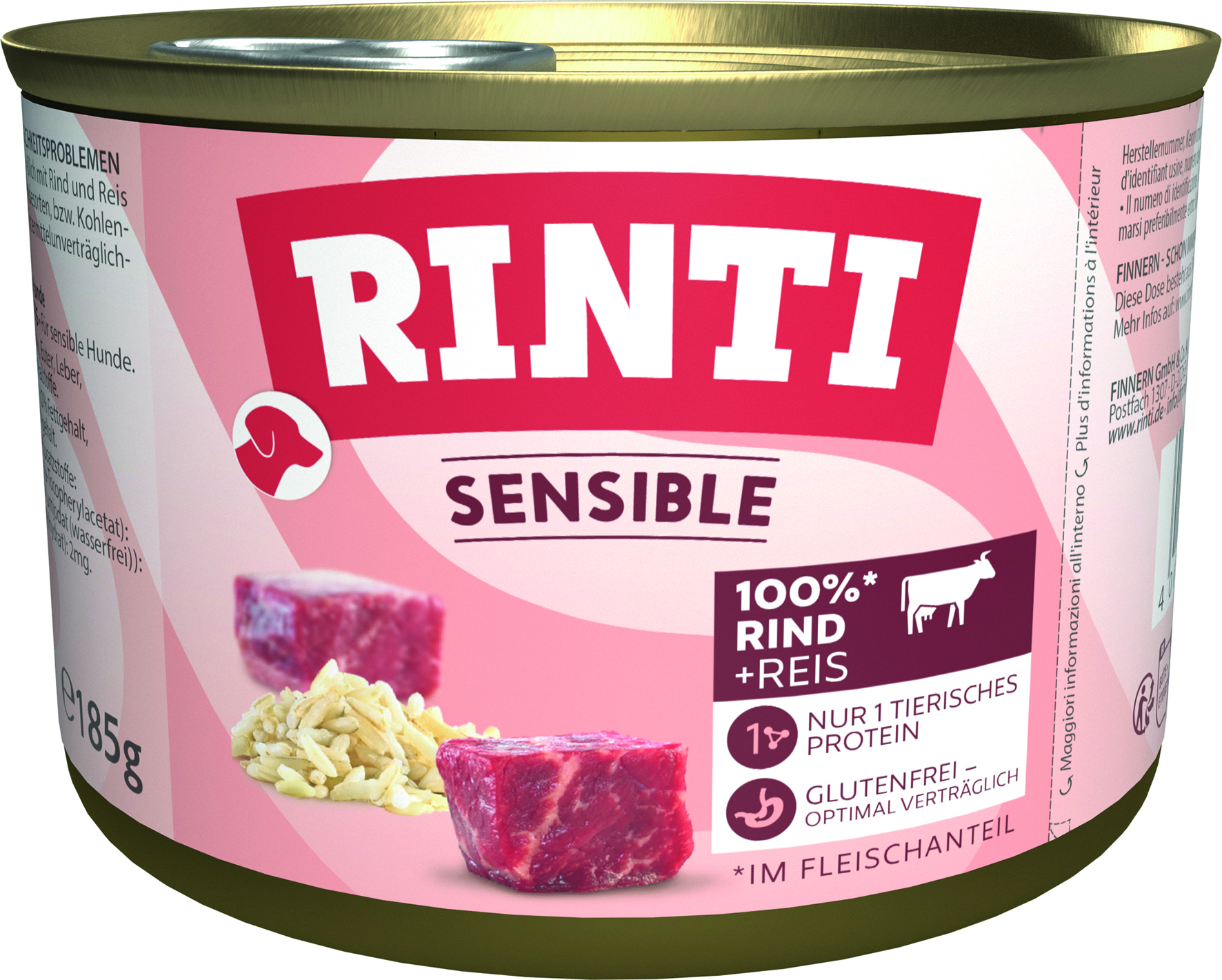 Sensible Rind und Reis