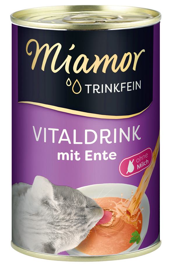 Miamor - Trinkfein Vitaldrink Ente - 24 x 135 ml - 1