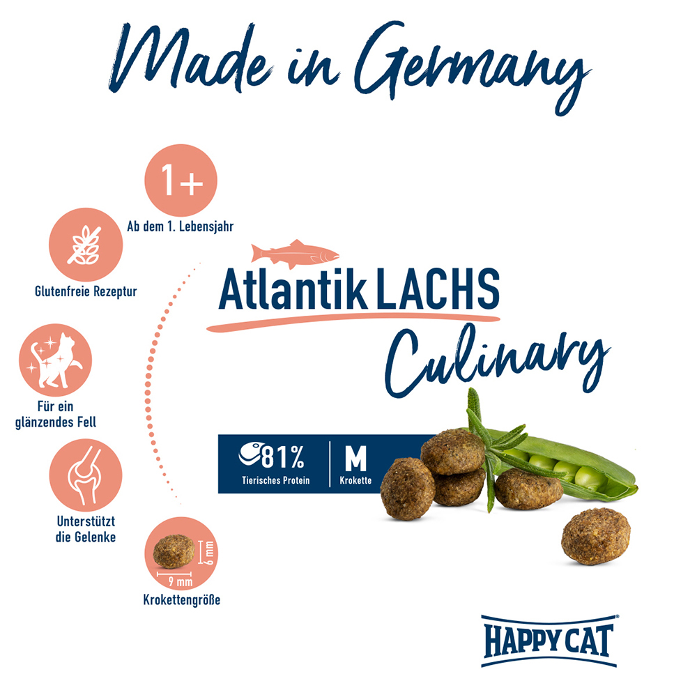 Happy Cat - Culinary Adult Atlantik Lachs - 2