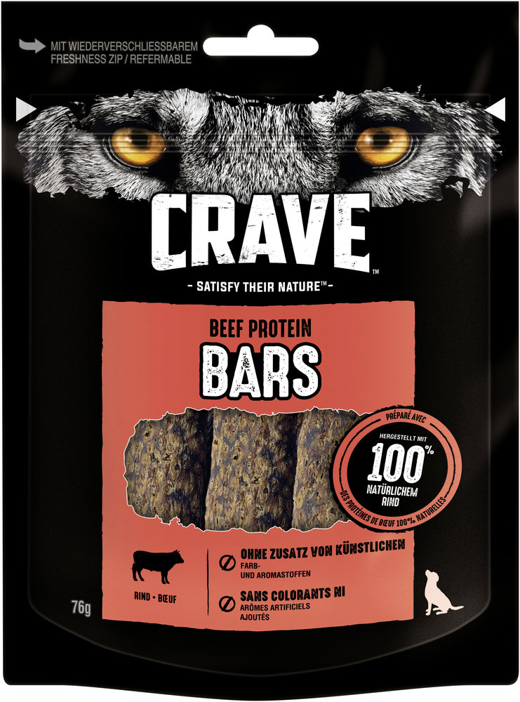 Crave - Protein Bar mit Rind Crave - Protein Bar mit Rind