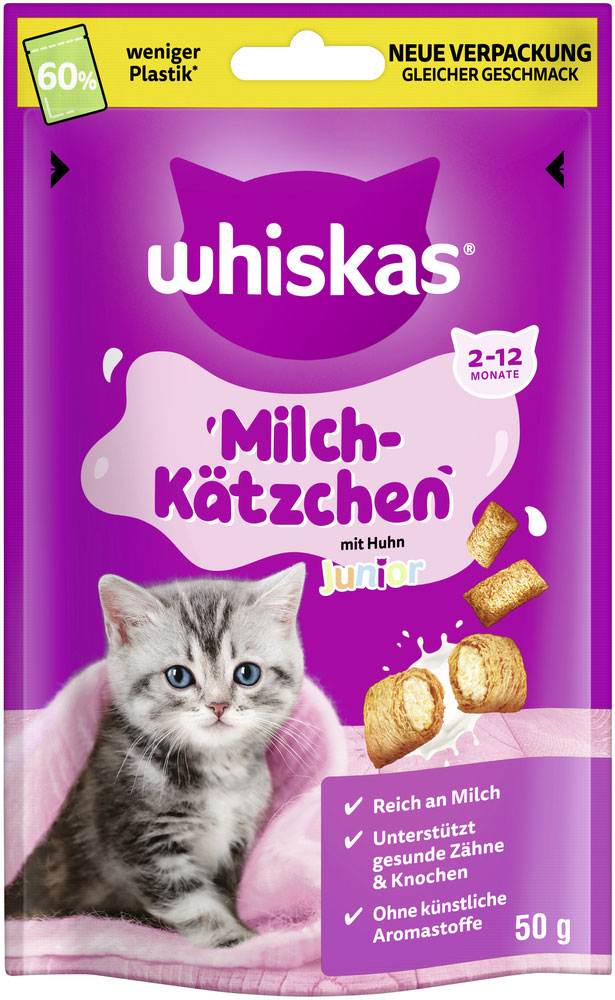 Whiskas - Milch-Kätzchen - 6 x 50 g - 1