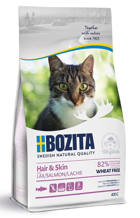 Bozita - Feline Hair & Skin Salmon - 1 x 400g - 1