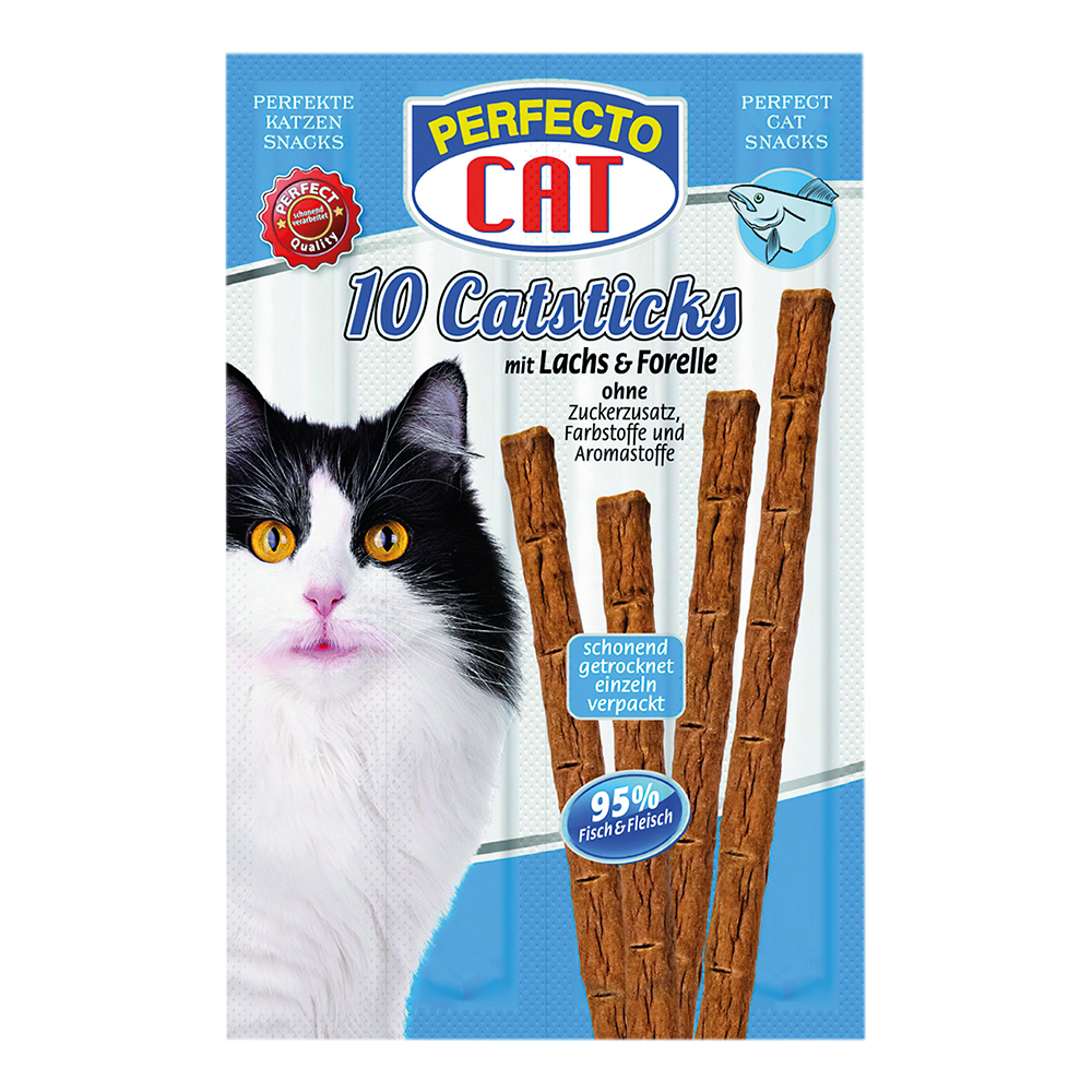 Perfecto Cat - Katzensticks Lachs &amp; Forelle