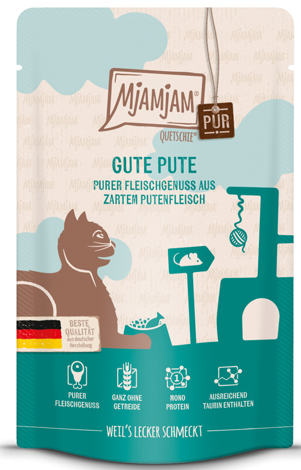 Quetschie - purer Fleischgenuss - gute Pute pur