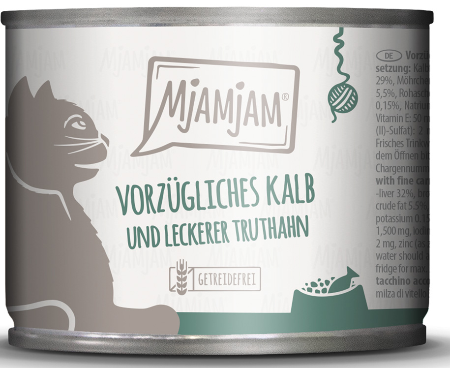 Vorzügliches Kalb & leckerer Truthahn an feinen Möhrchen