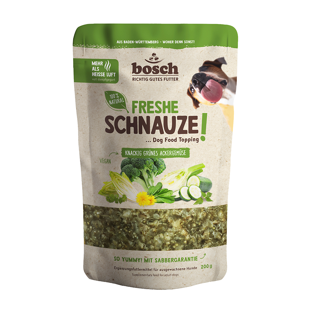 Freshe Schnauze - knackig grünes Ackergemüse