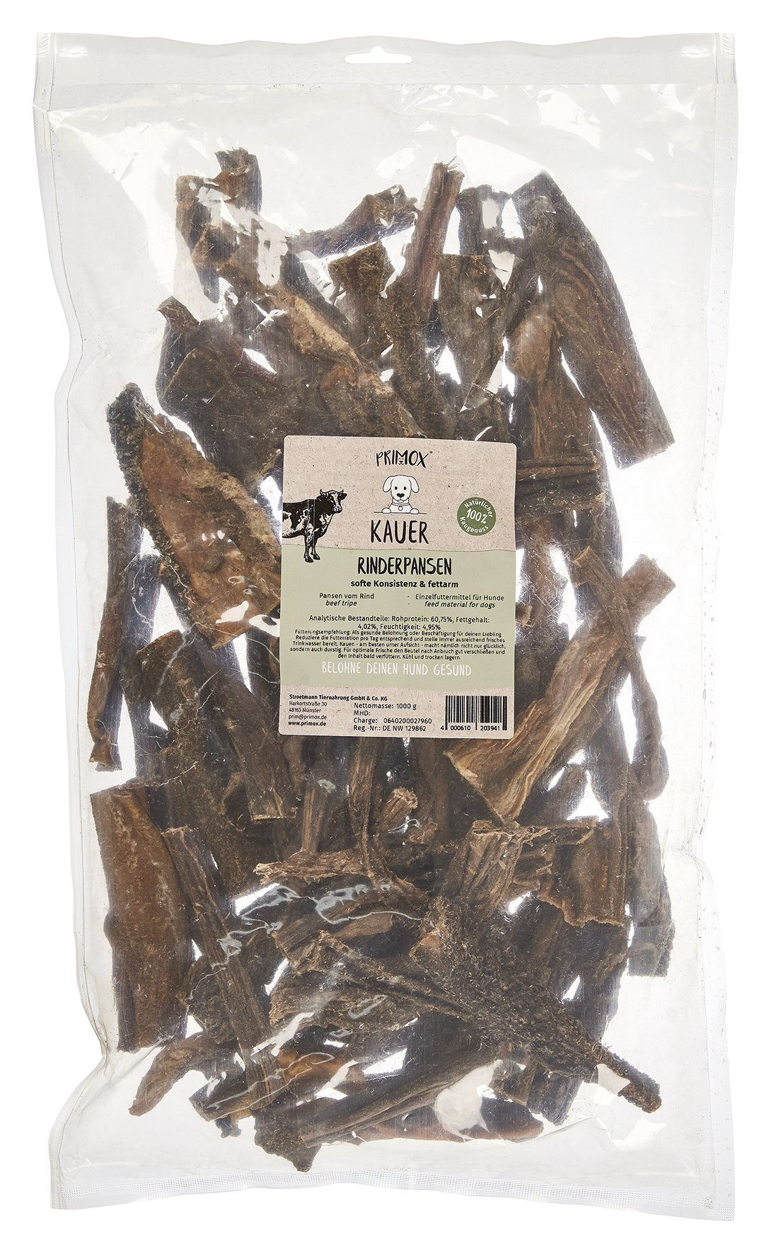 Rinderpansen 1000g