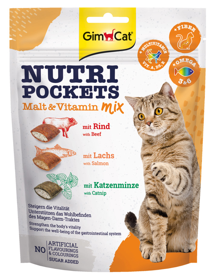 GimCat - Nutri Pocket Malz-Vitamin Mix - 10 x 150 g - 1