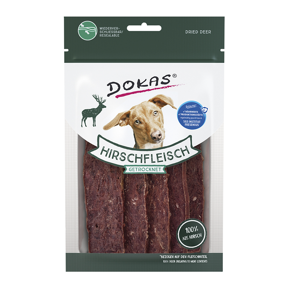 Hirschfleisch getrocknet