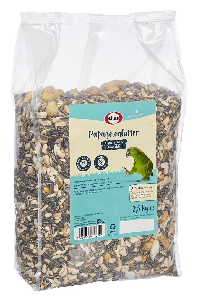 elles-Papageienfutter-2,5kg elles-Papageienfutter-2,kg