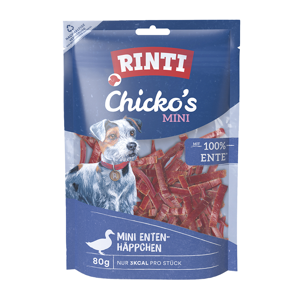 Rinti - Extra Chicko Mini Ente - 12 x 80 g - 1