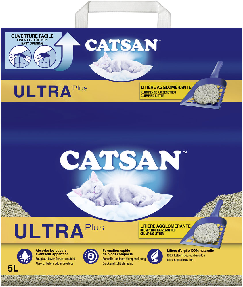 Catsan - Ultra Klumpstreu - 1 x 5 Liter - 1