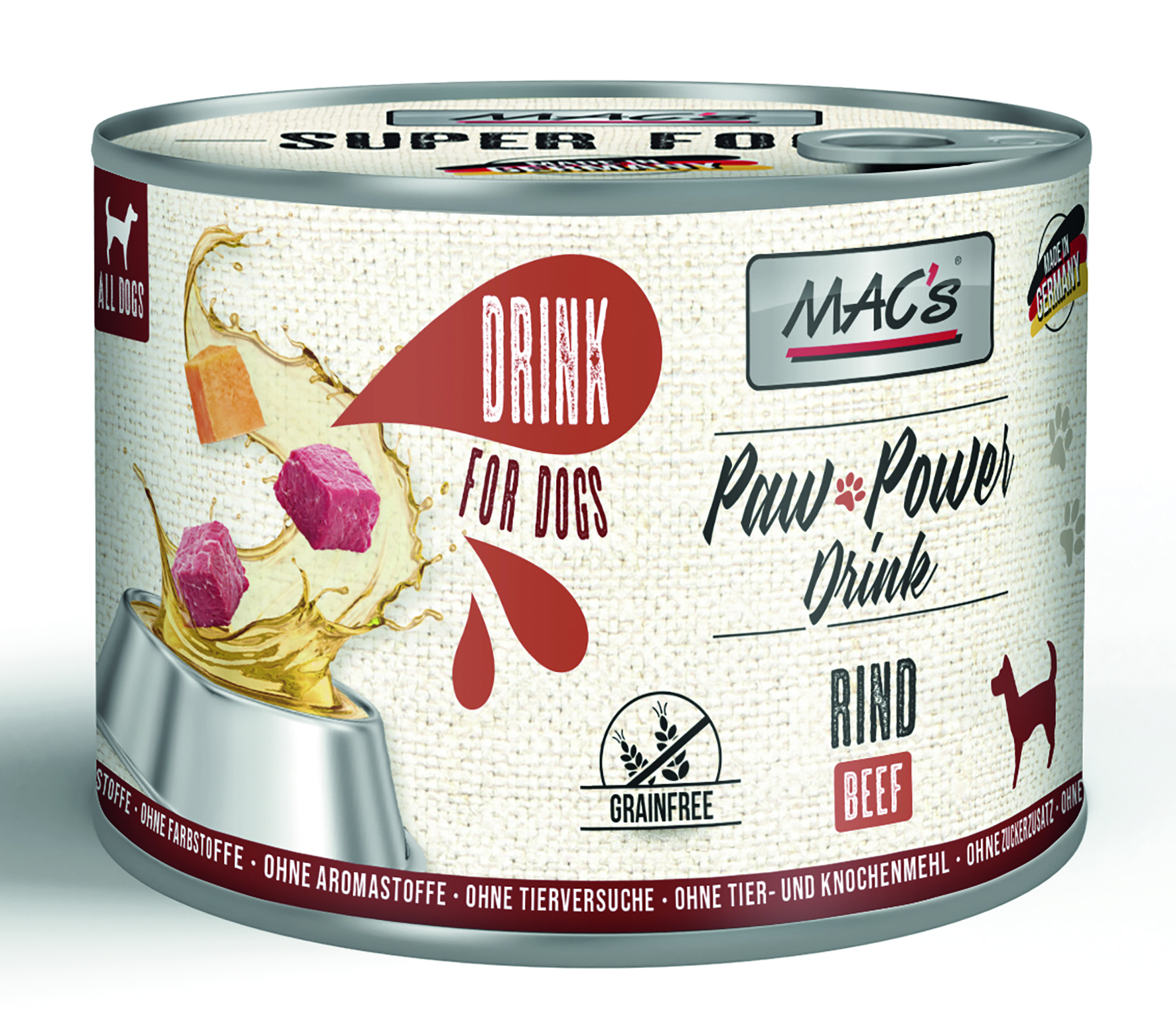 DOG Paw Power Drink Rind