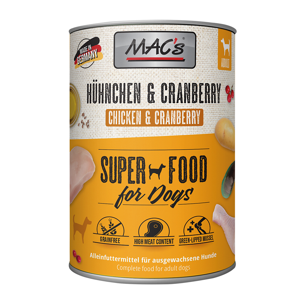 MAC´s - DOG Huhn & Cranberry - 1