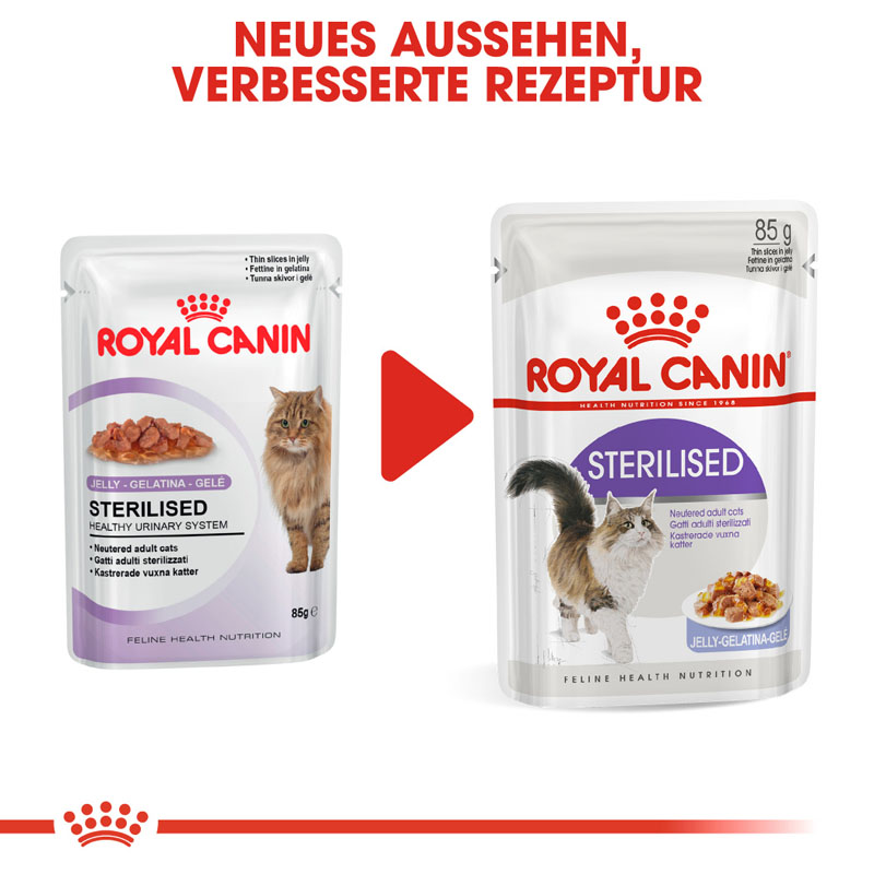 Royal Canin - FHN Sterilised Jelly - 4