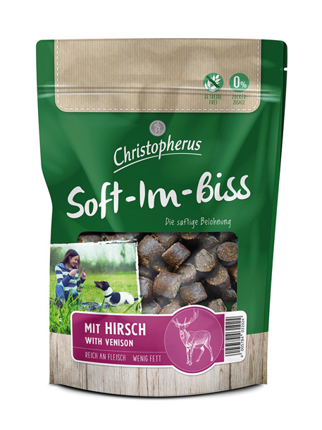 Soft-im-Biss mit Hirsch Soft-im-Biss mit Hirsch