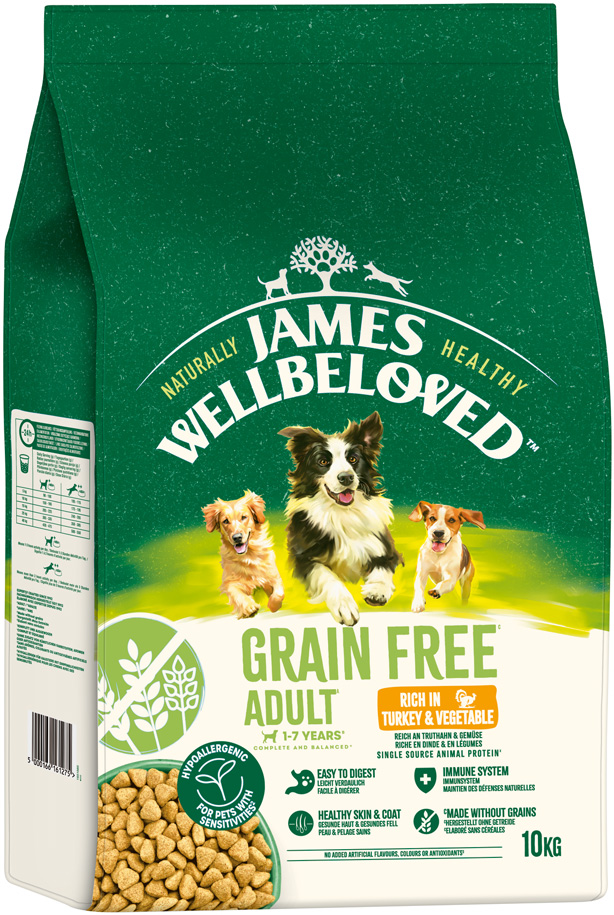 Grain Free Reich an Truthahn & Gemüse