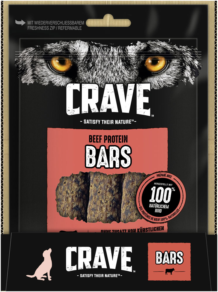 Crave - Protein Bar mit Rind - 7 x 76g - 4