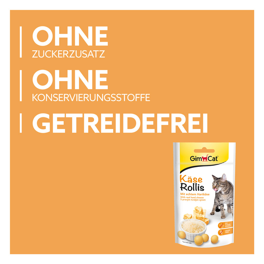 GimCat - Käse-Rollis - 8 x 40 g - 3