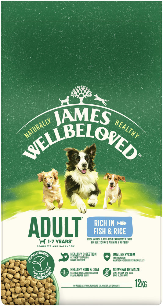 James Wellbeloved - Fisch & Reis - 1 x 12kg - 1