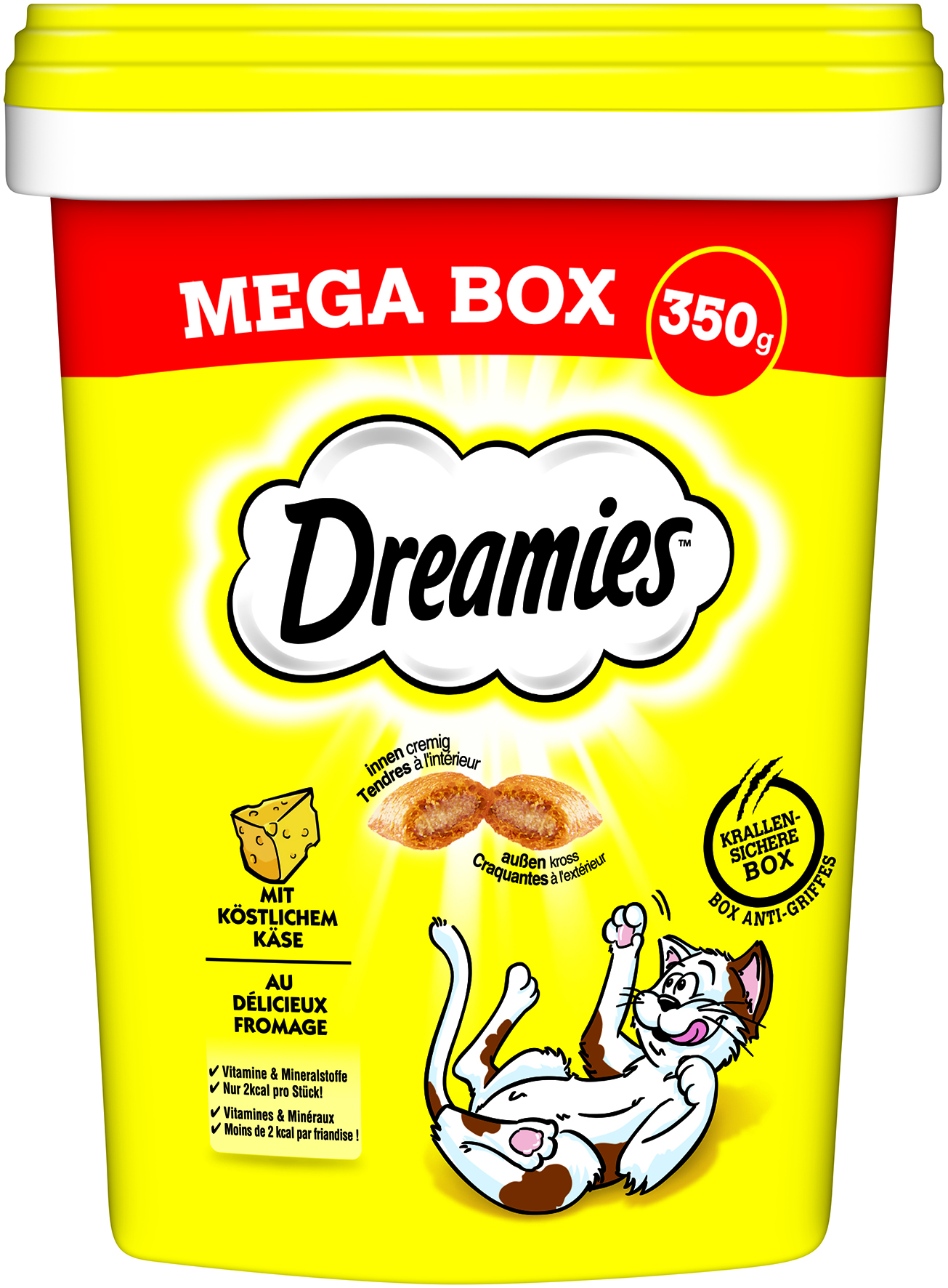 Dreamies Box mit Käse