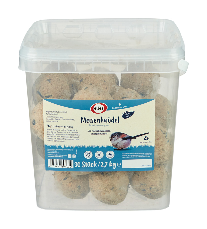 Meisenknödel  30 Stk. o. Netz