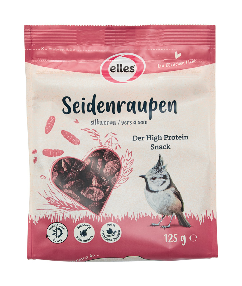 Seidenraupen 125g