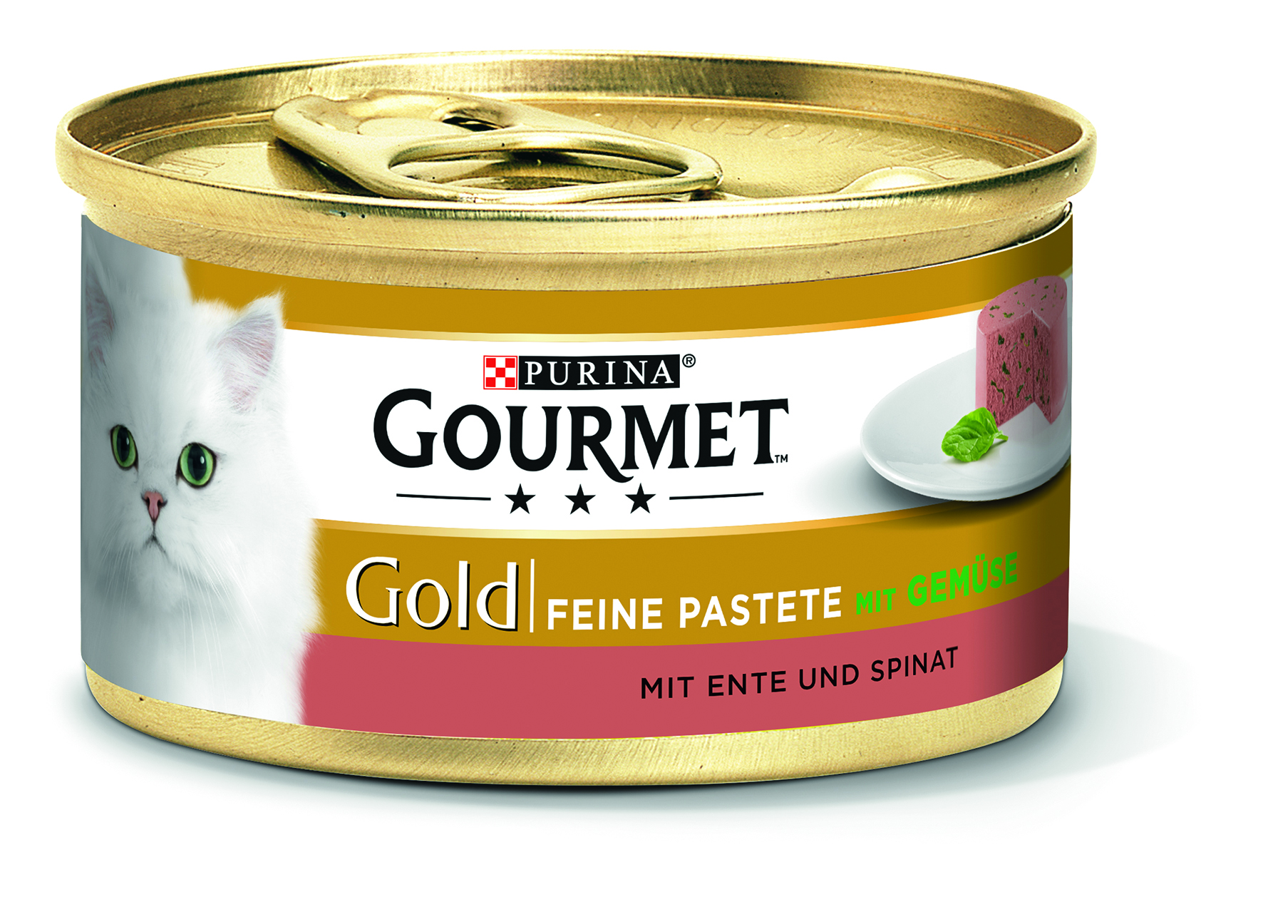 Gold Feine Pastete mit Ente & Spinat