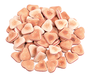 Hundekeks Herzchen mit Geflügel 10kg