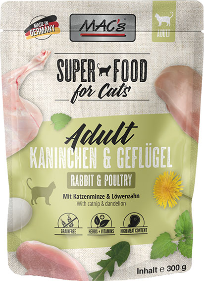 MAC´s Cat Pouch Kaninchen & Geflügel