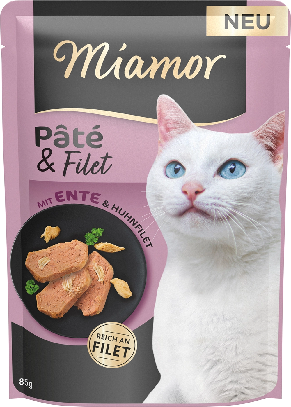 Miamor - Paté mit Ente - 10 x 85g - 2