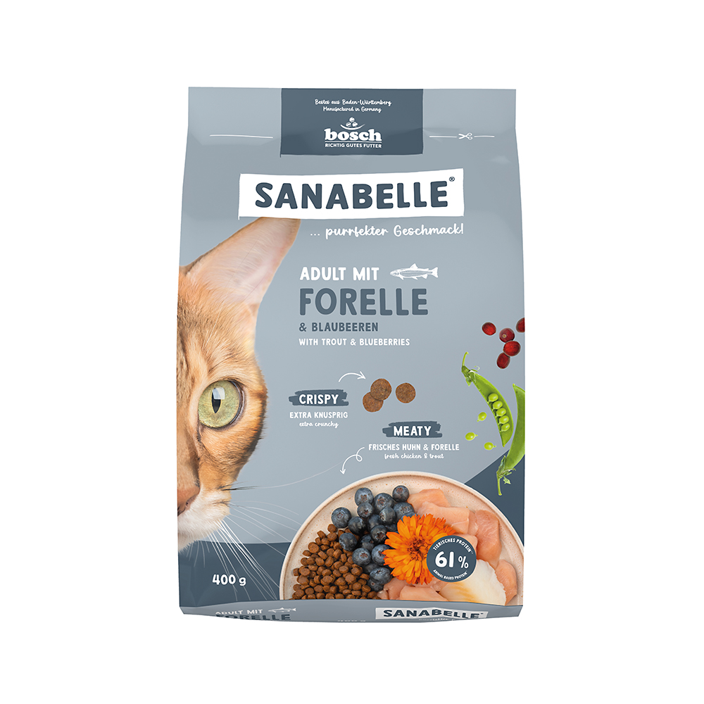 Adult mit Forelle