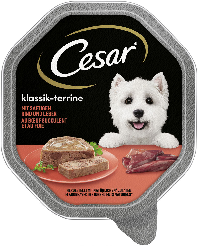Cesar - Klassiker Rind & Leber - 14 x 150g - 1