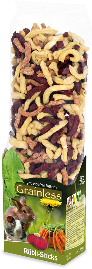 JR Farm - Grainless Rübli-Sticks - 1 x 100 g - 1