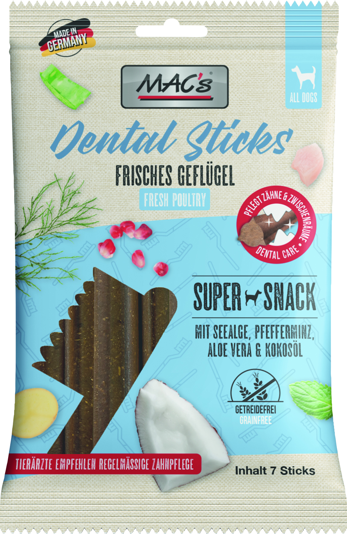 DOG Dental Sticks Frisches Geflügel