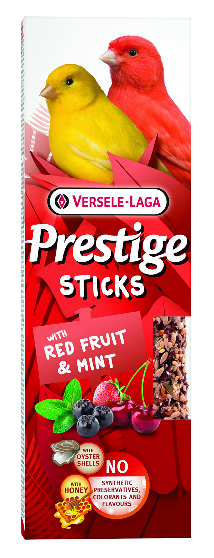 Prestige Sticks Kanarien mit roten Früchten & Minze