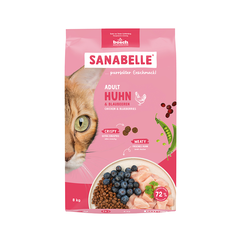 Sanabelle - Adult Huhn - 1 x 8kg - 1