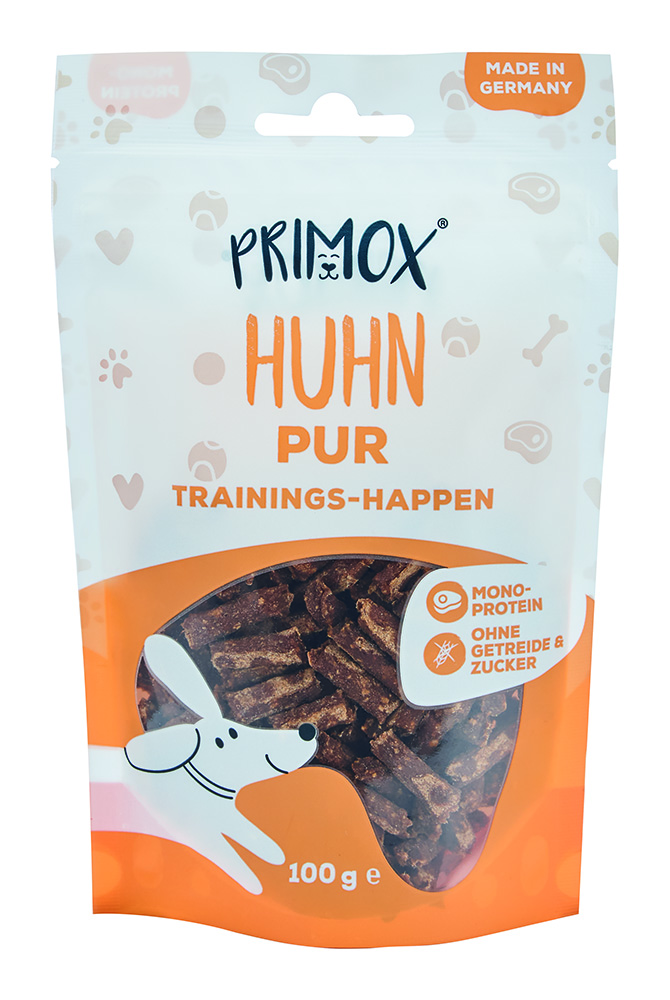 Hundeleckerlis Huhn pur 100g