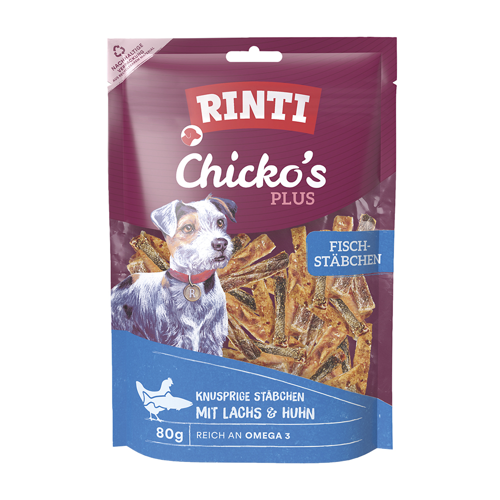 Rinti - Chicko Fischstäbchen - 1 x 80 g - 1