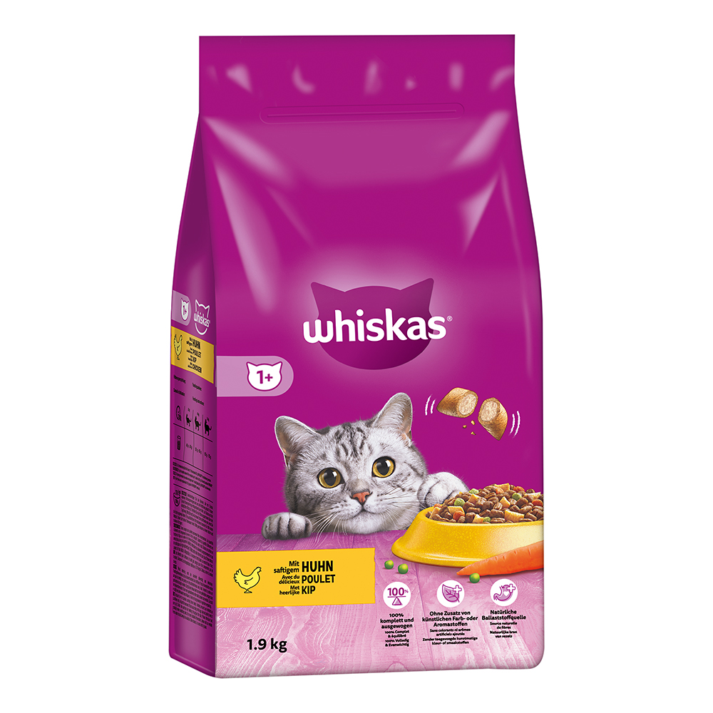 Whiskas - 1+ mit Huhn - 1