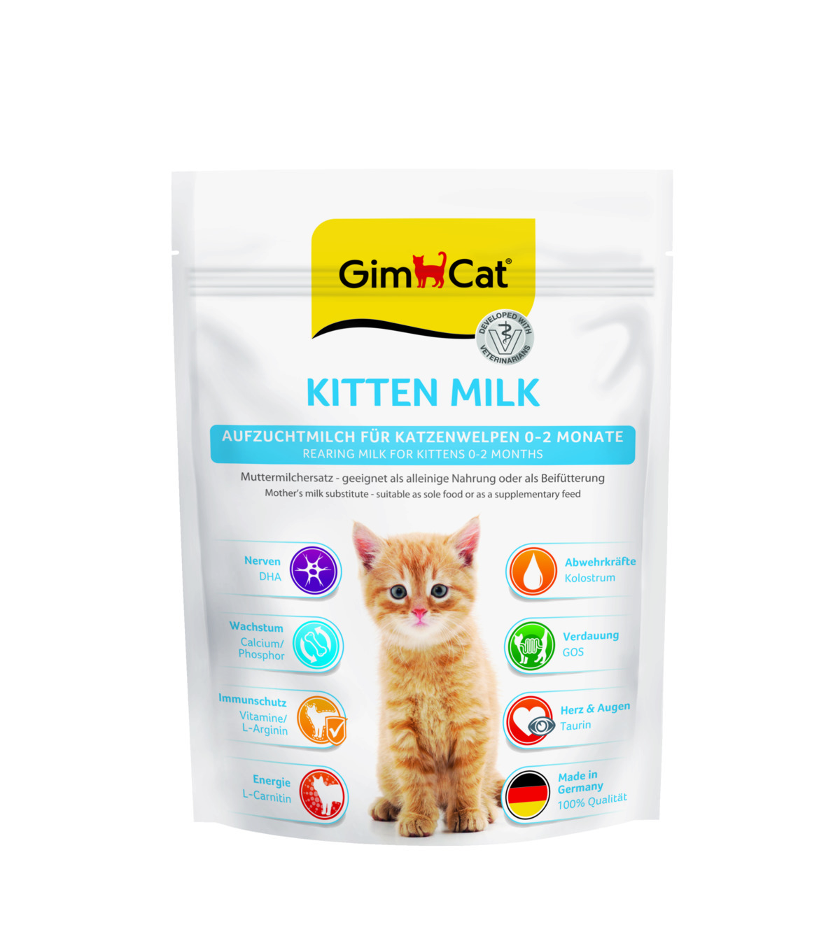 GimCat - Kitten Milk - 1 x 200 g - 1