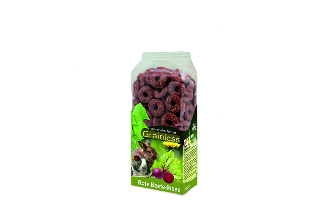 JR Farm - Grainless Rote Beete-Ringe - 8 x 100 g - 1