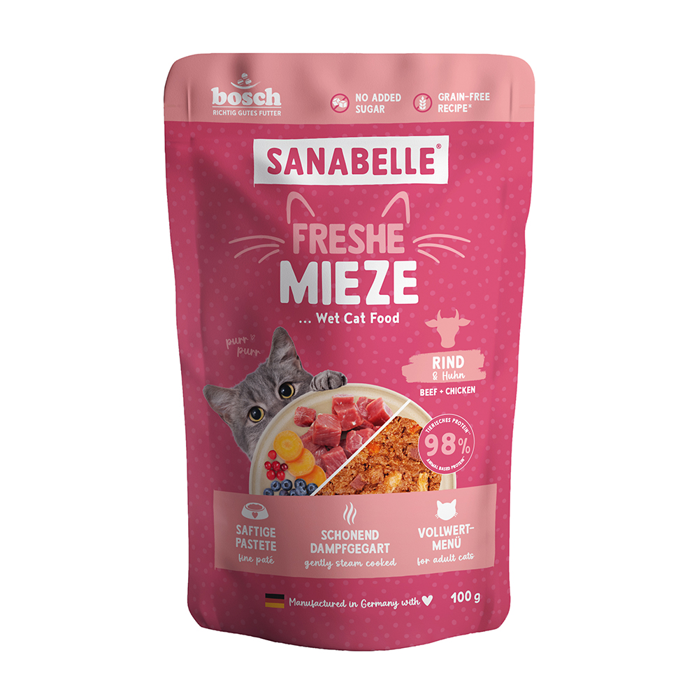 Freshe Mieze - Rind & Huhn