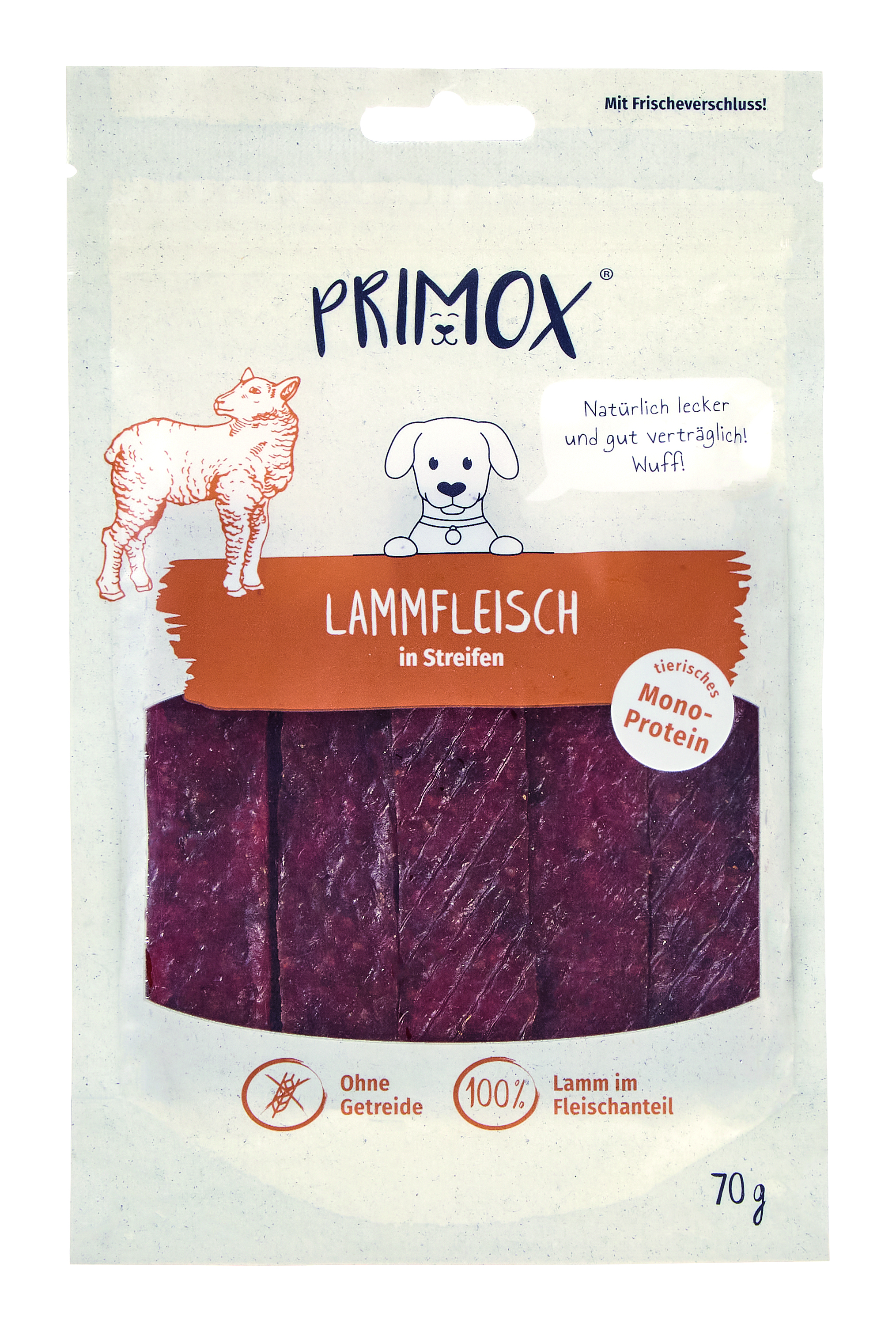 Lamm in Streifen 70g