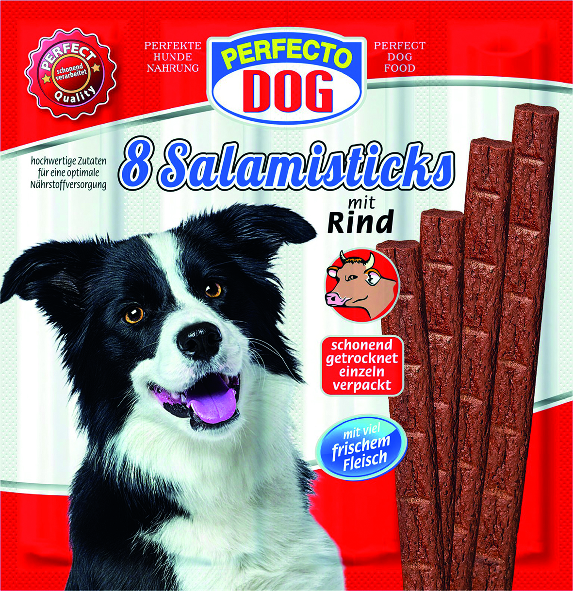 Salami mit Rind Hundesnacks