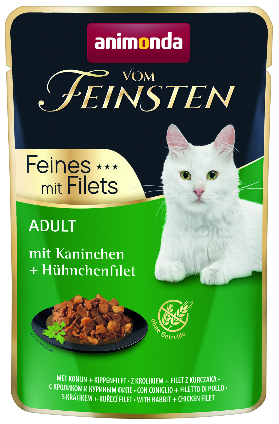 mit Kaninchen & Hühnerfilet